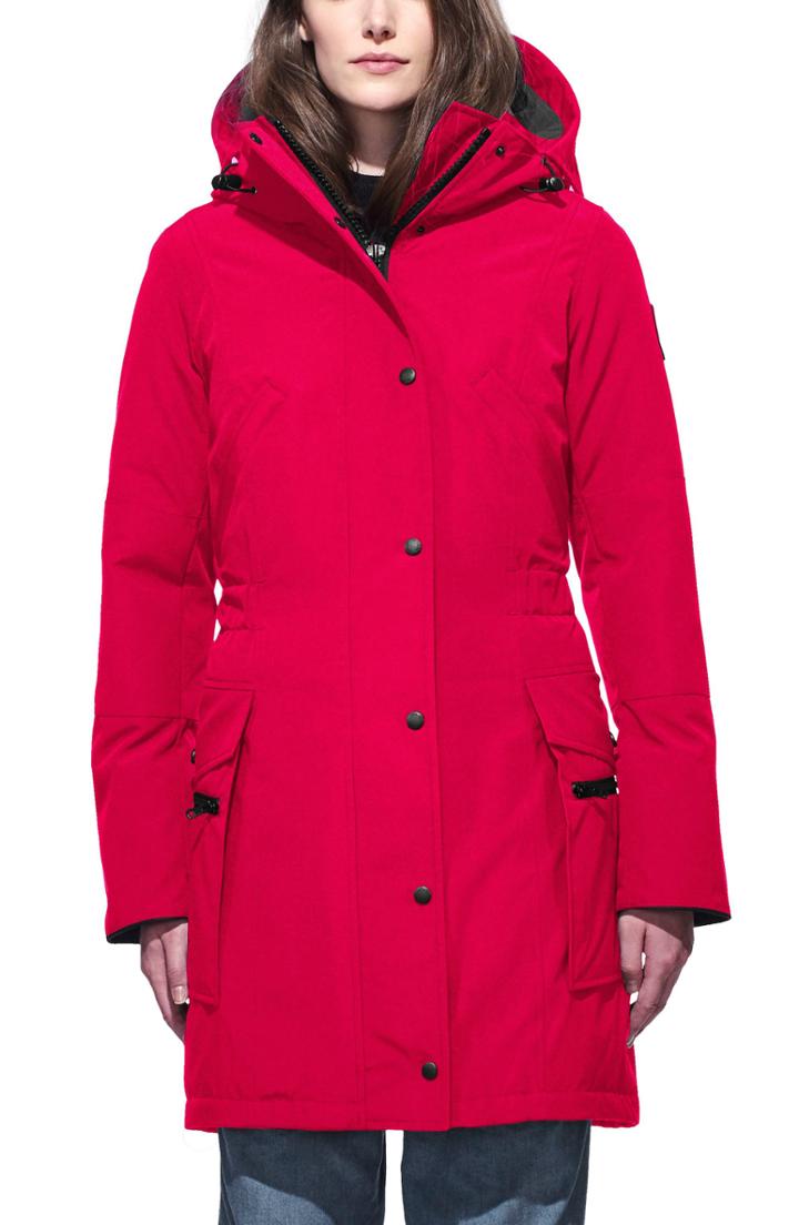 Women's The North Face Ancha Ii Hooded Waterproof Parka - Grey