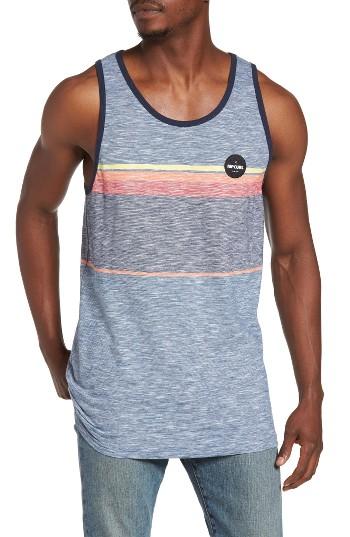 Men's Rip Curl All Time Tank - Blue