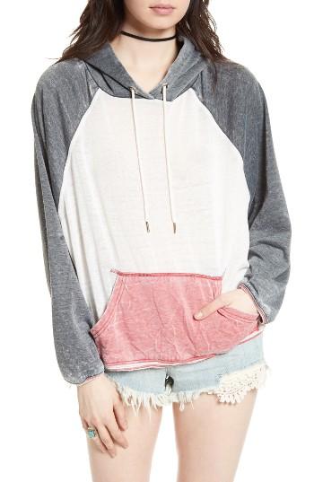 Women's Free People Tri Color Hoodie