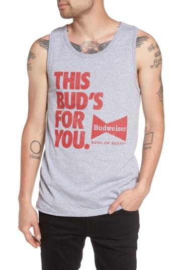 Men's The Rail Graphic Tank, Size - Grey