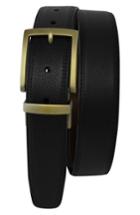 Men's Boconi Reversible Leather Belt - Black/ Brown