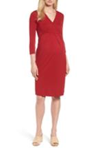 Women's Isabella Oliver Gracia Surplice Maternity Dress