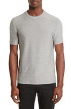 Men's Armani Collezioni Seam Detail T-shirt, Size - Grey
