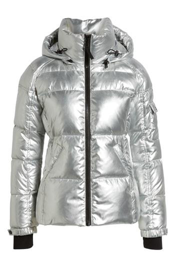 Women's S13 Kylie Down & Feather Puffer Jacket - Metallic