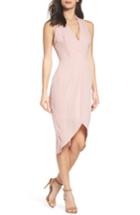 Women's Cooper St Evening Light Drape Dress - Pink