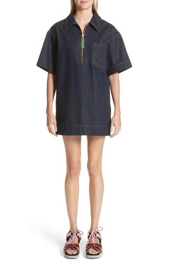 Women's Marc Jacobs Denim Tunic Dress - Blue