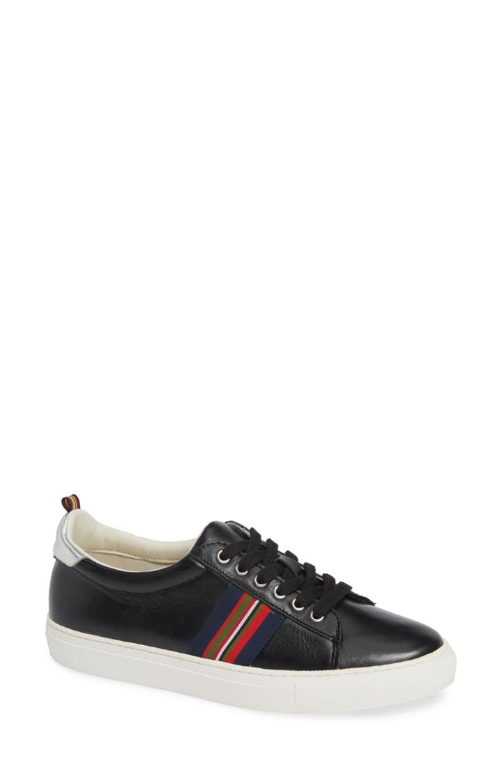 Women's 1901 Palmer Low Top Sneaker M - Black