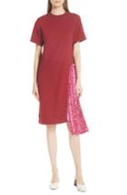 Women's Clu Floral Side Pleat Dress - Red