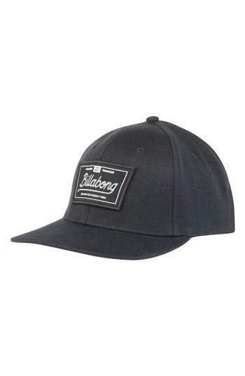 Men's Billabong Walled Stretch Baseball Cap - Black