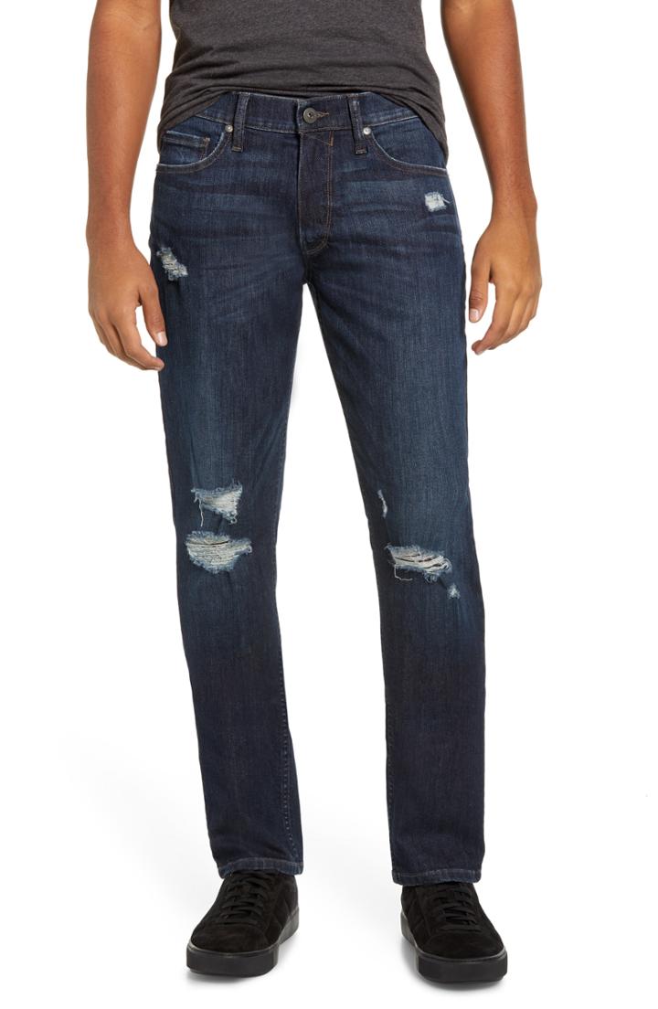 Men's Paige Legacy Lennox Slim Fit Jeans - Blue