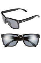 Men's Oakley 'holbrook' 55mm Polarized Sunglasses - Polished Black