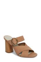 Women's 1.state Icendra Flared Heel Mule Sandal M - Brown