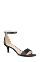 Women's Nine West 'leisa' Ankle Strap Sandal M - Black