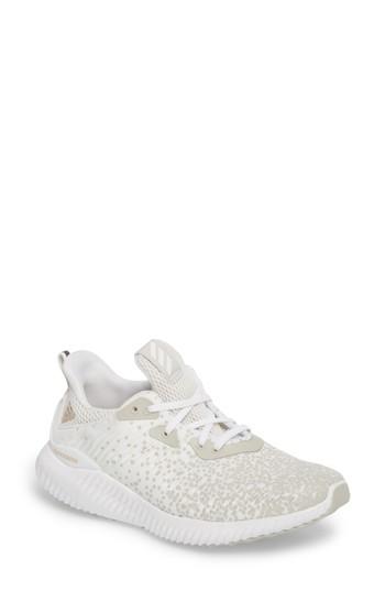 Women's Adidas Alphabounce Em Running Sneaker .5 M - White