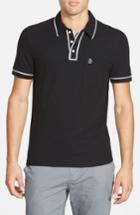 Men's Original Penguin 'earl' Pique Polo, Size - Black