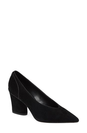 Women's Donald Pliner Glenn Pointy Toe Pump M - Black