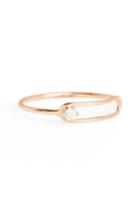 Women's Sarah & Sebastian Nimbus Diamond Oblong Ring