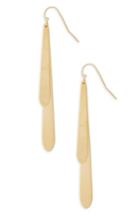 Women's Halogen Double Eclipse Linear Drop Earrings