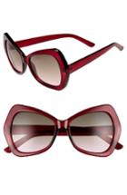 Women's Bp. 55mm Thick Oval Sunglasses - Red