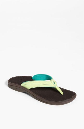Women's Olukai 'ohana' Sandal M - Green
