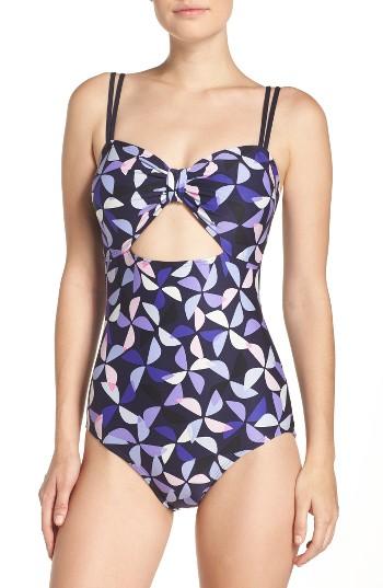 Women's Kate Spade New York Cutout One-piece Swimsuit