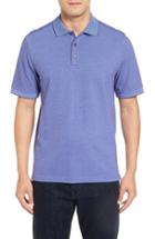 Men's Nordstrom Men's Shop Classic Regular Fit Oxford Pique Polo - Purple