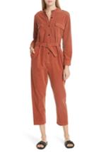 Women's Apiece Apart Cognac Corduroy Jumpsuit - Brown