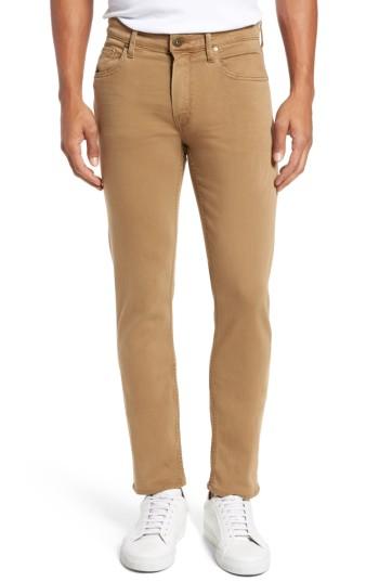 Men's Paige Transcend - Lennox Slim Fit Jeans - Brown