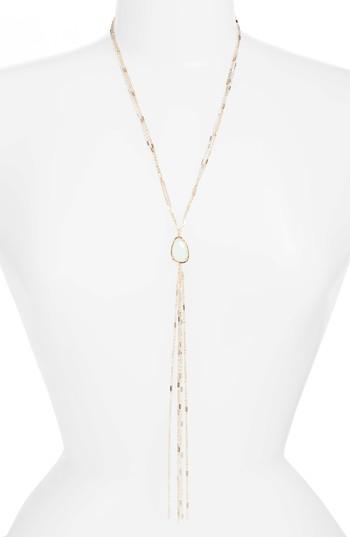 Women's Loren Olivia Stone Y-necklace (nordstom Exclusive)