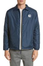 Men's Carhartt Work In Progress Coach Jacket, Size - Blue