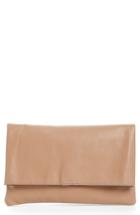 Sole Society Melrose Faux Leather Clutch - Pink