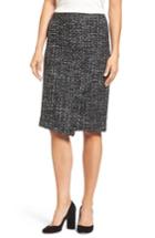 Women's Emerson Rose Tweed Skirt - Black