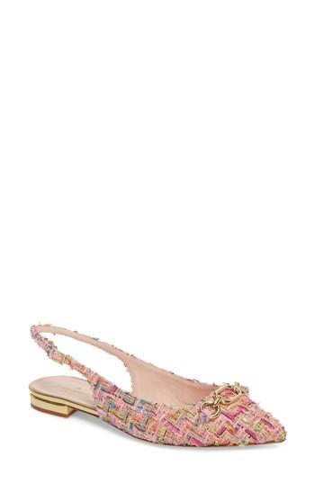 Women's Kate Spade New York Belle Slingback Flat M - Pink