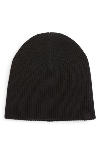 Men's Rag & Bone Ace Cashmere Knit Cap - Black