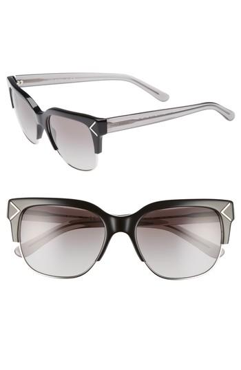 Women's Tory Burch 55mm Gradient Square Sunglasses -