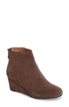 Women's Gentle Souls Vicki Wedge Bootie M - Brown