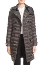 Women's Burberry Chesterford Belted Double Breasted Down Coat