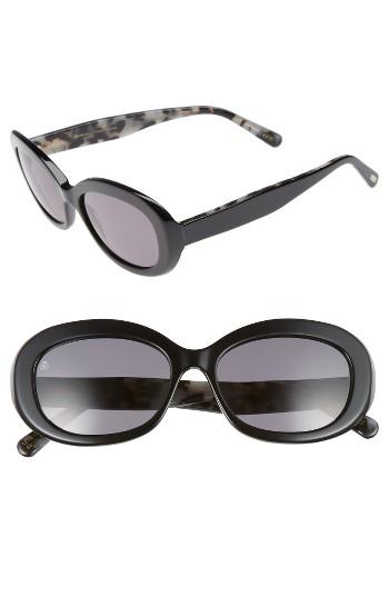 Women's D'blanc Strange Fascination 53mm Oval Sunglasses -