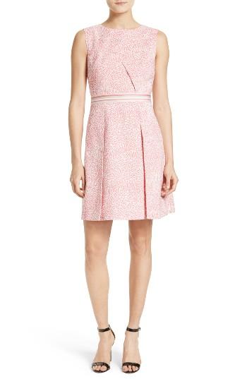 Women's Ted Baker London Fish Print Fit & Flare Dress