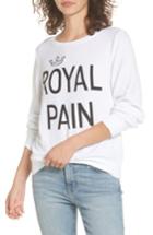 Women's Dream Scene Royal Pain Sweatshirt, Size - White