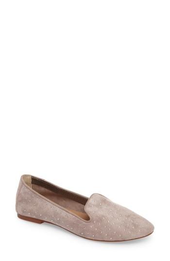 Women's Topshop Sophie Studded Slip-on Loafers .5us / 35eu - Beige