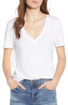 Women's Bp. V-neck Tee - White