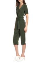Women's Caara Downstairs Crop Jumpsuit - Green