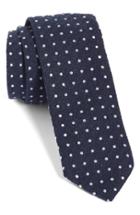 Men's Boss Dot Silk Skinny Tie
