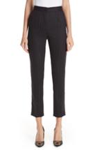 Women's Dolce & Gabbana Pinstripe Stretch Wool Pants Us / 46 It - Black
