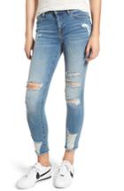 Women's Vigoss Marley Distressed Skinny Jeans - Blue