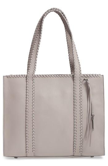 Mackage Sela Leather Tote - Grey