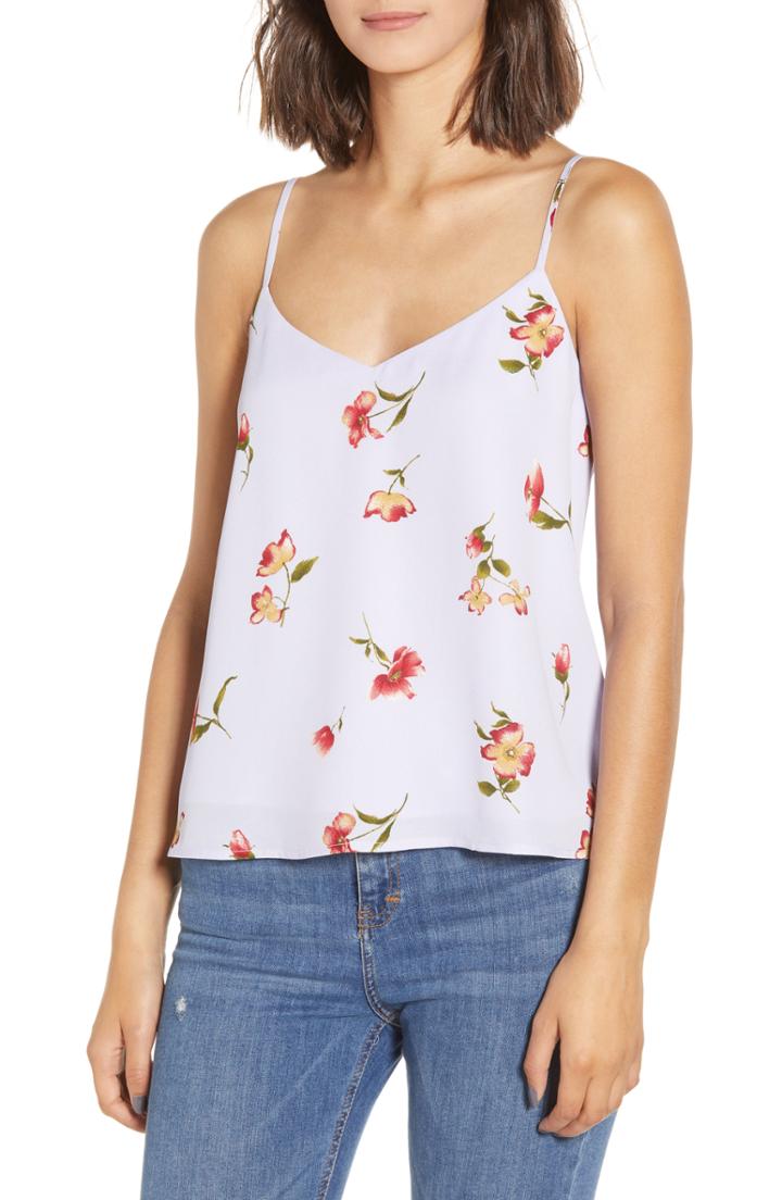Women's Leith V-neck Cami, Size - Purple