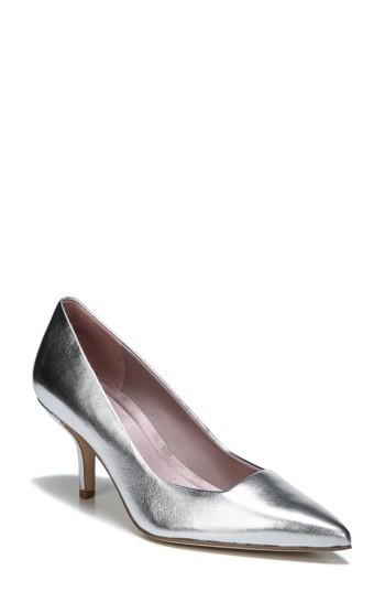 Women's Diane Von Furstenberg Meina Pointy Toe Pump M - Grey