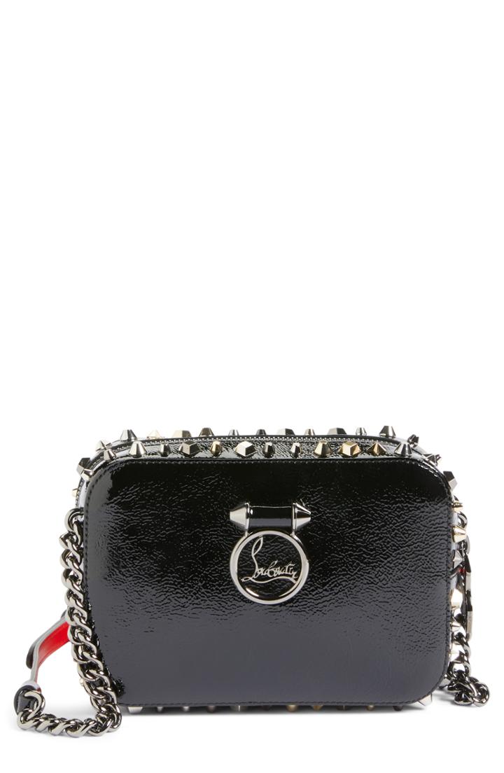 Christian Louboutin Mini Rubylou Patent Leather Crossbody Bag -